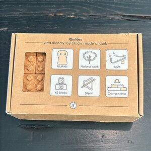 Qurkies Eco-Friendly Cork Toy Blocks 42